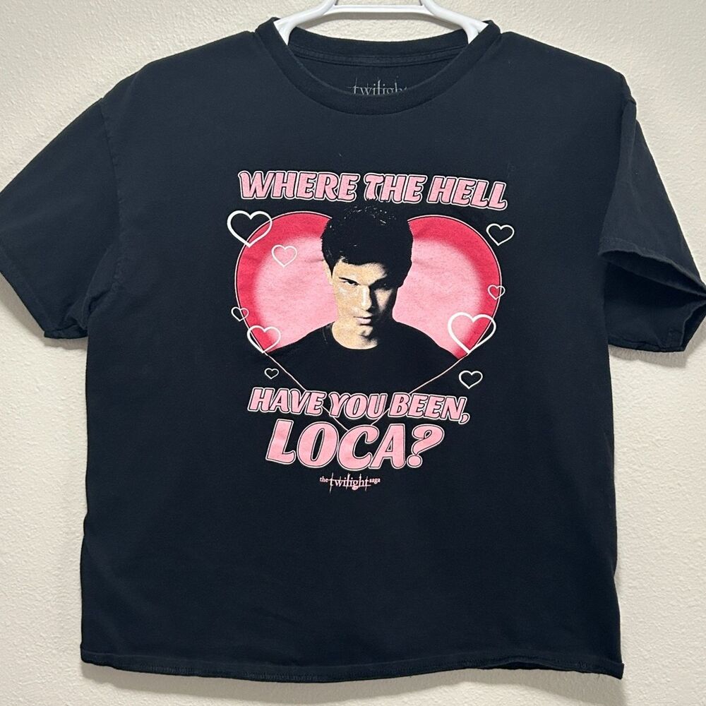 Twilight Saga Jacob Black Where The Hell Have You Been Loca T-Shirt Men XL